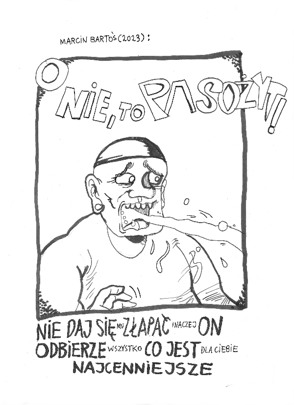 O nie, to pasożyt !